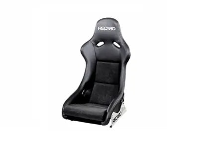 RECARO Pole Position (ABE) Svart kunstskinn/stoff. STOR