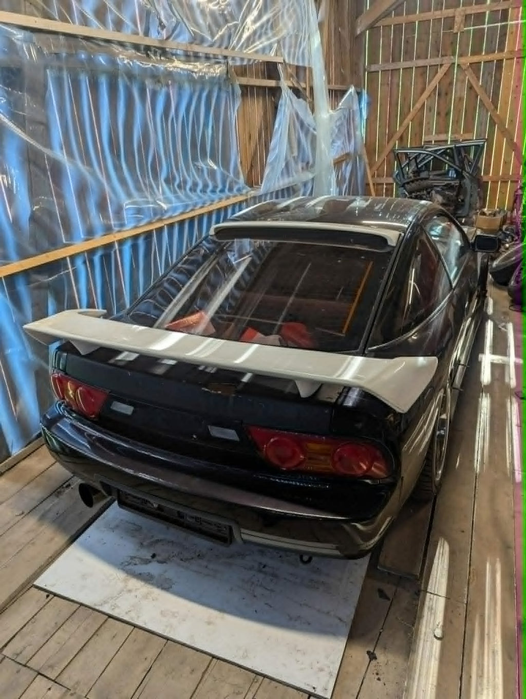 NISSAN SILVIA S13 180SX ROOF SPOILER 326 STYLE