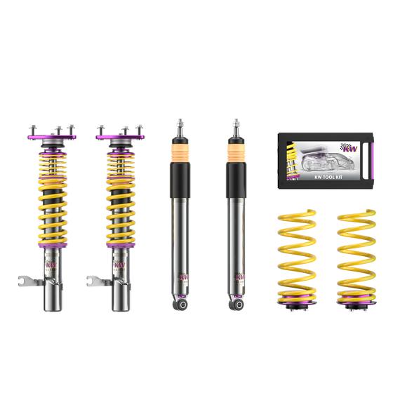 KW COILOVER-FJÆRING V3 CLUBSPORT INKL. TOPPFESTINGER TOYOTA SUPRA MK6
