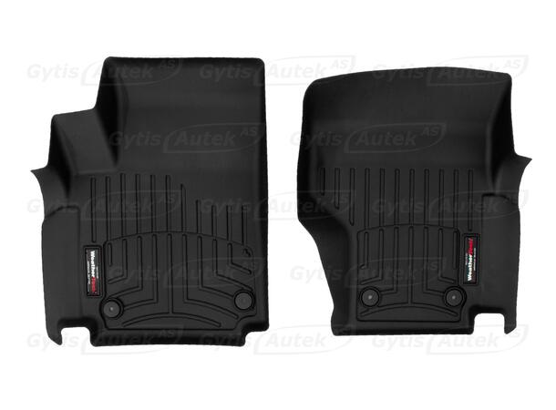 VW Amarok 2010-2020 Gulvmatter. Foran. Plast