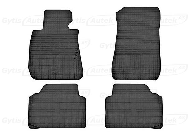 BMW E90/E91/E92 Gulvmatte Fullt innst. Gummi