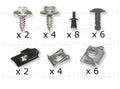 BMW E90/E91/E92 Monteringssett til bunnplate i plast