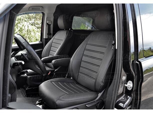 MB Vito W447 Setetrekk. 1 + 1 seter. Kunstskinn (Standard)