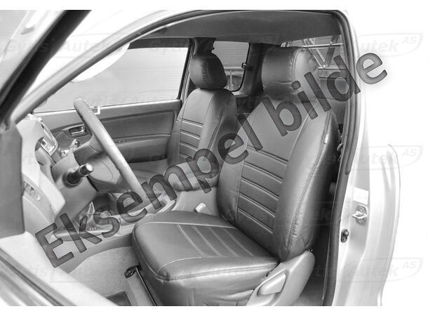 MB Vito W447 Setetrekk. 1 + 1 seter. Kunstskinn (komfort)